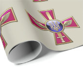 [100] Emblem der ukrainischen Luftwaffe Geschenkpapier (Rolleneckpunkt)