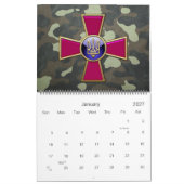 [100] Emblem der ukrainischen Streitkräfte Kalender (Jan 2027)