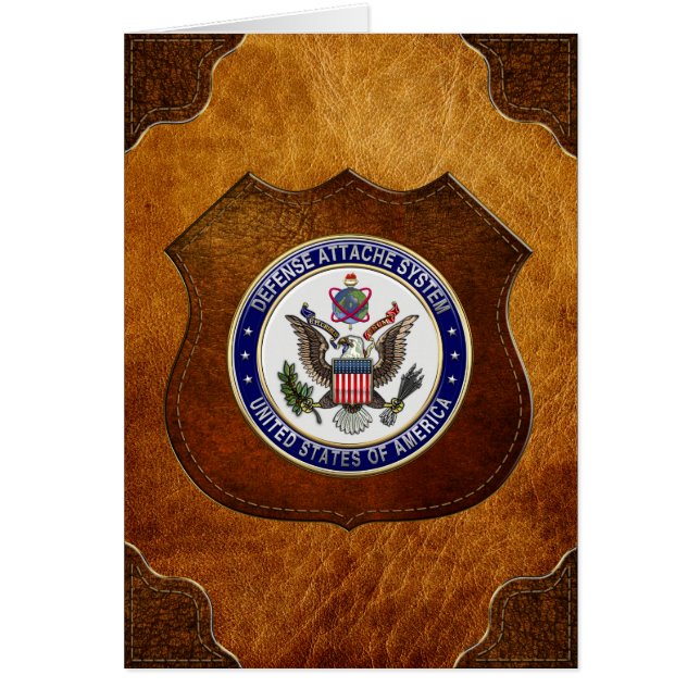 [100] Emblem des U.S. Defense Attaché System (DAS) (Vorne)