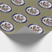 [100] Emblem des U.S. Defense Attaché System (DAS) Geschenkpapier (Ecke)