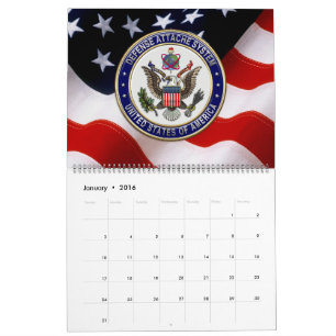 [100] Emblem des U.S. Defense Attaché System (DAS) Kalender