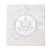 [100] Emblem des U.S. Defense Attaché System (DAS) Notizblock (Vorderseite)