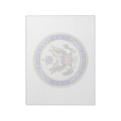 [100] Emblem des U.S. Defense Attaché System (DAS) Notizblock (Rotiert)