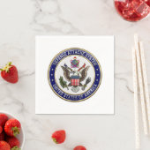 [100] Emblem des U.S. Defense Attaché System (DAS) Serviette (Beispiel)
