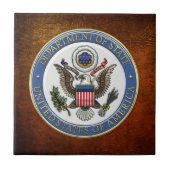 [100] Emblem des U.S. Department of Staat (DoS) [3 Fliese (Vorderseite)
