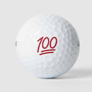100 Emoji entworfen Golfball