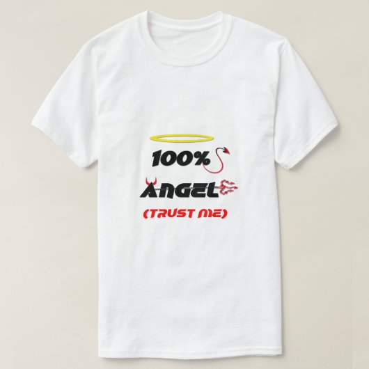 100 % Engel-T - Shirt (Design vorne)