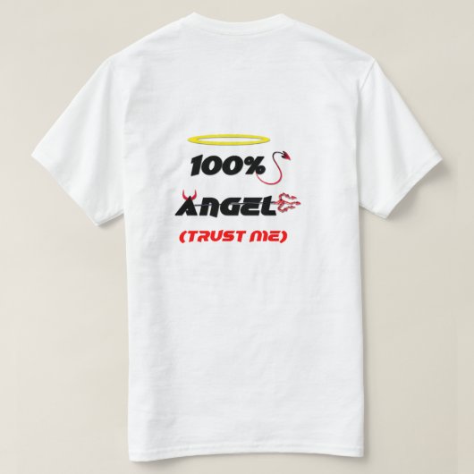 100 % Engel-T - Shirt (Design Rückseite)