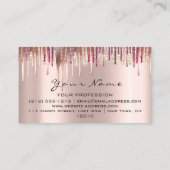 100 Erinnerung Karten für Termine Makeup Lash Trop (Rückseite)