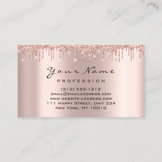 100 Erinnerung Karten für Termine Makeup Lashes Na (Rückseite)