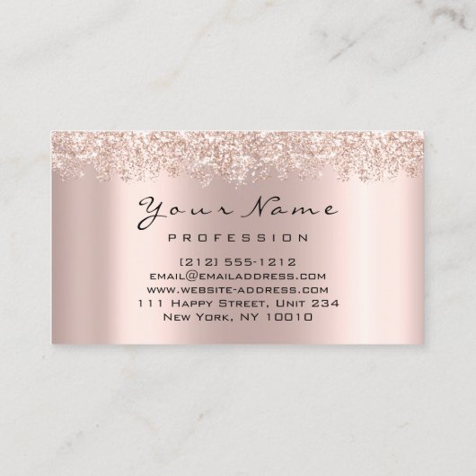 100 Erinnerung Karten für Terminierung Makeup Lash (Rückseite)