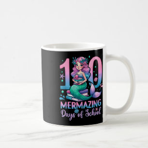100 erstaunliche Tage der Schule Meerjungfrau 100. Kaffeetasse