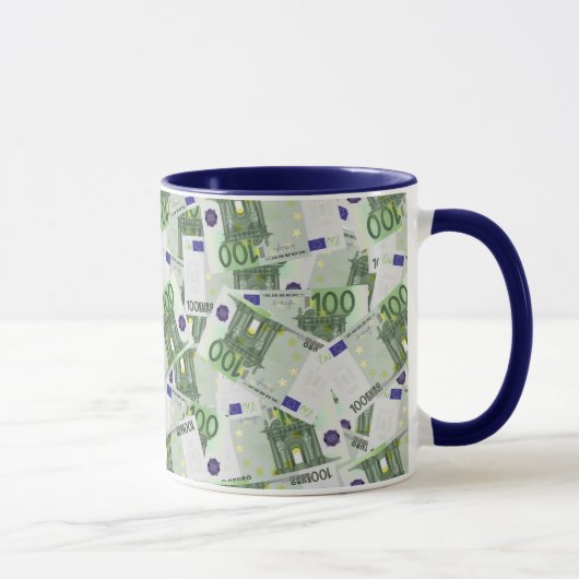 100 Euro Banknoten-Tasse Tasse (Rechts)