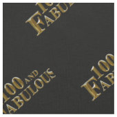 100 & Fabulous Stoff (Nahaufnahme)