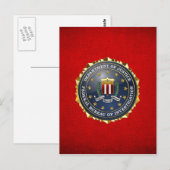 [100] FBI Special Edition Postkarte (Vorne/Hinten)