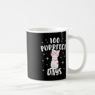 100 feierliche Tage Cat Happy 100 Day of School Co Kaffeetasse
