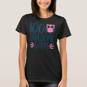 100 Feierliche Tage Glücklicher 100. Schultag für T-Shirt