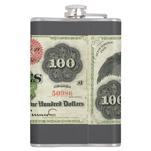 100 $ FLACHMANN (Rückseite)