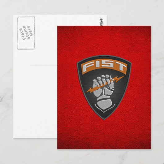[100] Forward Observer (FIST) [Patch] Postkarte (Vorne/Hinten)