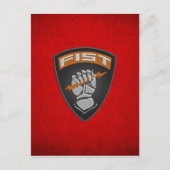 [100] Forward Observer (FIST) [Patch] Postkarte (Vorderseite)