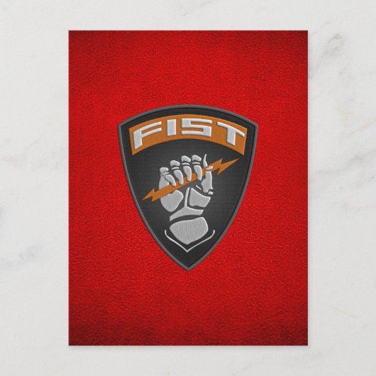 [100] Forward Observer (FIST) [Patch] Postkarte (Vorderseite)