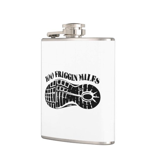 100 Friggin Miles Ultra Running Tread Flachmann (Links)