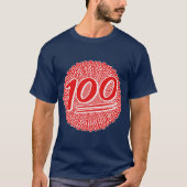 100 für das Leben behalten T-Shirt (Vorderseite)