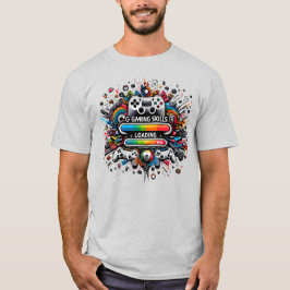 100% Gaming-Fähigkeiten Vollständige Regenbogen-Ex T-Shirt