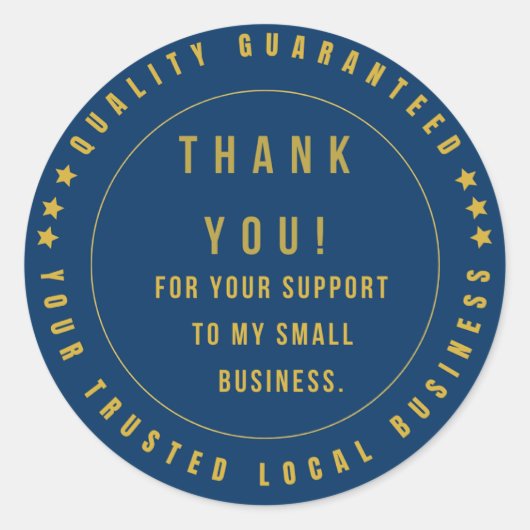 100 % garantierte Zufriedenheit | Qualitätssicheru Runder Aufkleber (Vorderseite)