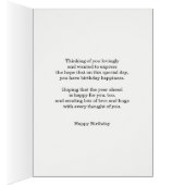 100. Geburtstag Abstrakt Mandala Design (Innen (Rechts))