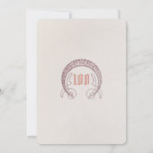 100 Geburtstag Einladung Jugendstil Alphonse Mucha (Rückseite)