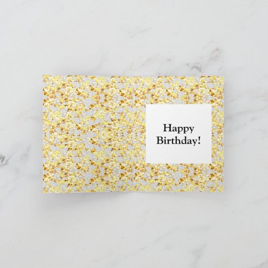 100. Geburtstag Feiertagskarte (Innenseite)