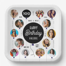 100. Geburtstag Foto Balloons