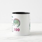 100. Geburtstag Funny wird älter Gesimst jedes Alt Tasse (Zentrum)