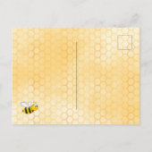 100. Geburtstag gelbe rustikale Sonnenblumen Einla Postkarte (Rückseite)