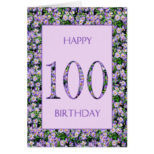 100. Geburtstag Lila Tageszeitung (Vorne)