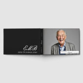 100. Geburtstag Male FotoElegantes Gästebuch (Voll)