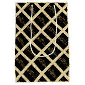 100. Geburtstag Mittlere Geschenktüte (Rückseite)