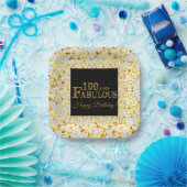 100. Geburtstag Pappteller (Party)