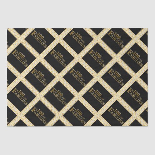 100. Geburtstag Seidenpapier (Vorderseite)