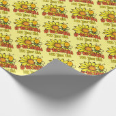 100. Geburtstag - Unglaublich im Alter von 100 Jah Geschenkpapier (Ecke)