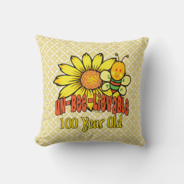 100. Geburtstag - Unglaublich im Alter von 100 Jah Kissen