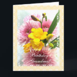 100. Geburtstags-Blumen der Großmutter Karte<br><div class="desc">Geburtstags-Grußkarte mit Spitzerahmen und Foto der Rosen auf beige Hintergrund. Personifizieren Sie Ihre Mitteilung! Tarjeta legen Posten ingles EL Cumples de Una Una Foto de Roses Para abuela herein. Personifizieren Sie SU mensaje! (puede replazar EL texto escrito) Fotografie durch Maria Santos (Lusinhas tun Sul)</div>
