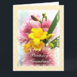 100. Geburtstags-Blumen der Großmutter Karte<br><div class="desc">Geburtstags-Grußkarte mit Spitzerahmen und Foto der Rosen auf beige Hintergrund. Personifizieren Sie Ihre Mitteilung! Tarjeta legen Posten ingles EL Cumples de Una Una Foto de Roses Para abuela herein. Personifizieren Sie SU mensaje! (puede replazar EL texto escrito) Fotografie durch Maria Santos (Lusinhas tun Sul)</div>