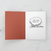 100. Geburtstagsbarriere Karte (Innenseite)