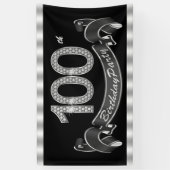 100. Geburtstagsfeier Banner (Vertikal)