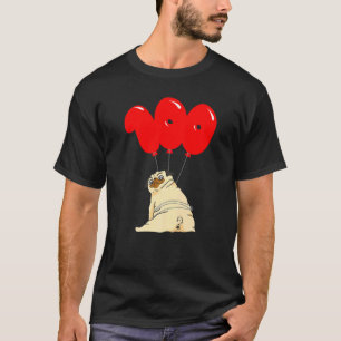 100. Geburtstagsfeier des fetten Mopses T-Shirt