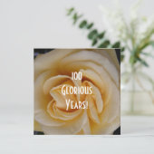 100. Geburtstagsfeier Einladung (Stehend Vorderseite)