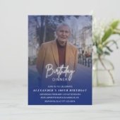 100. Geburtstagsfeier Einladung Geburtstagsessen F (Stehend Vorderseite)