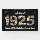 100. Geburtstagskollage 1925 gegründet Banner (Horizontal)
